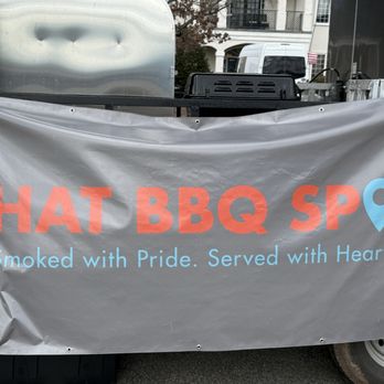 That BBQ Spot - Signage on Food Truck - Food Trucks Near Me - Eatonton, Georgia That BBQ Spot - Signage on Food Truck - Food Trucks Near Me - Eatonton, Georgia
