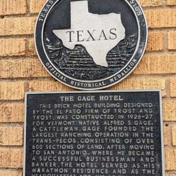Gage Hotel - Hotels Near Me - Marathon, Texas