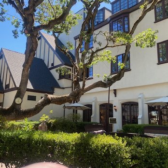 Benbow Historic Inn - Benbow Inn from the patio dining area - Hotels Near Me - Garberville, California