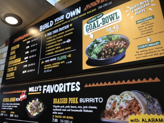 Menu photo 2 Willy's Mexicana Grill Marietta, GA Menu photo 2 Willy's Mexicana Grill Marietta, GA