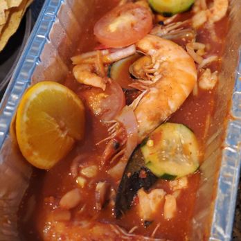 Mariscos La Playita - Spicy Molcajete Nayarit from Mariscos La Playita! - Seafood Near Me - San Pablo, California
