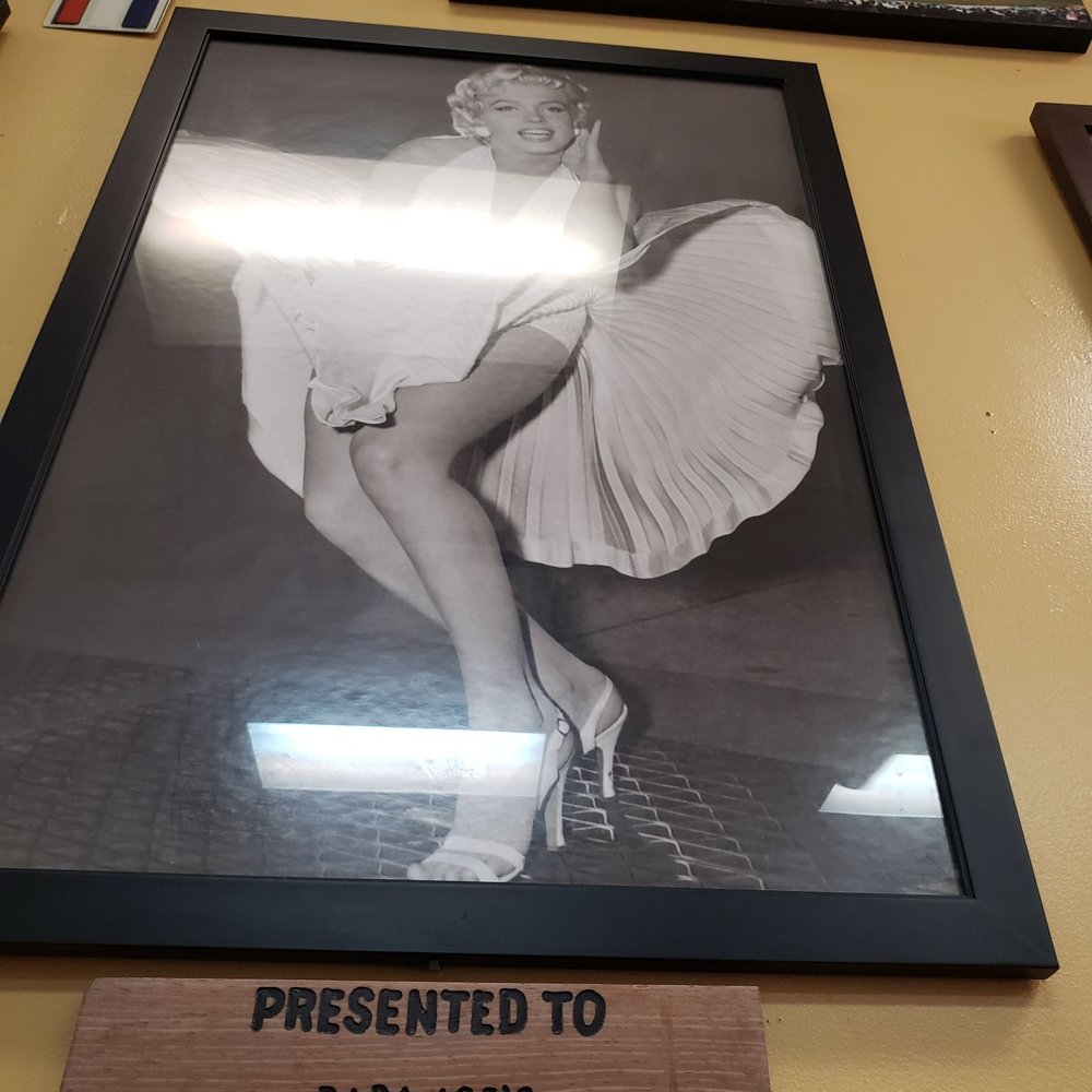 Papa Joe's Cafe - This place is obsessed with Marilyn Monroe and The Beatles, which adds to the ambience - American Near Me - Mercedes, Texas Papa Joe's Cafe - This place is obsessed with Marilyn Monroe and The Beatles, which adds to the ambience - American Near Me - Mercedes, Texas
