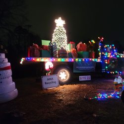 Ballou Park - One of the 2022 Christmas lights displays