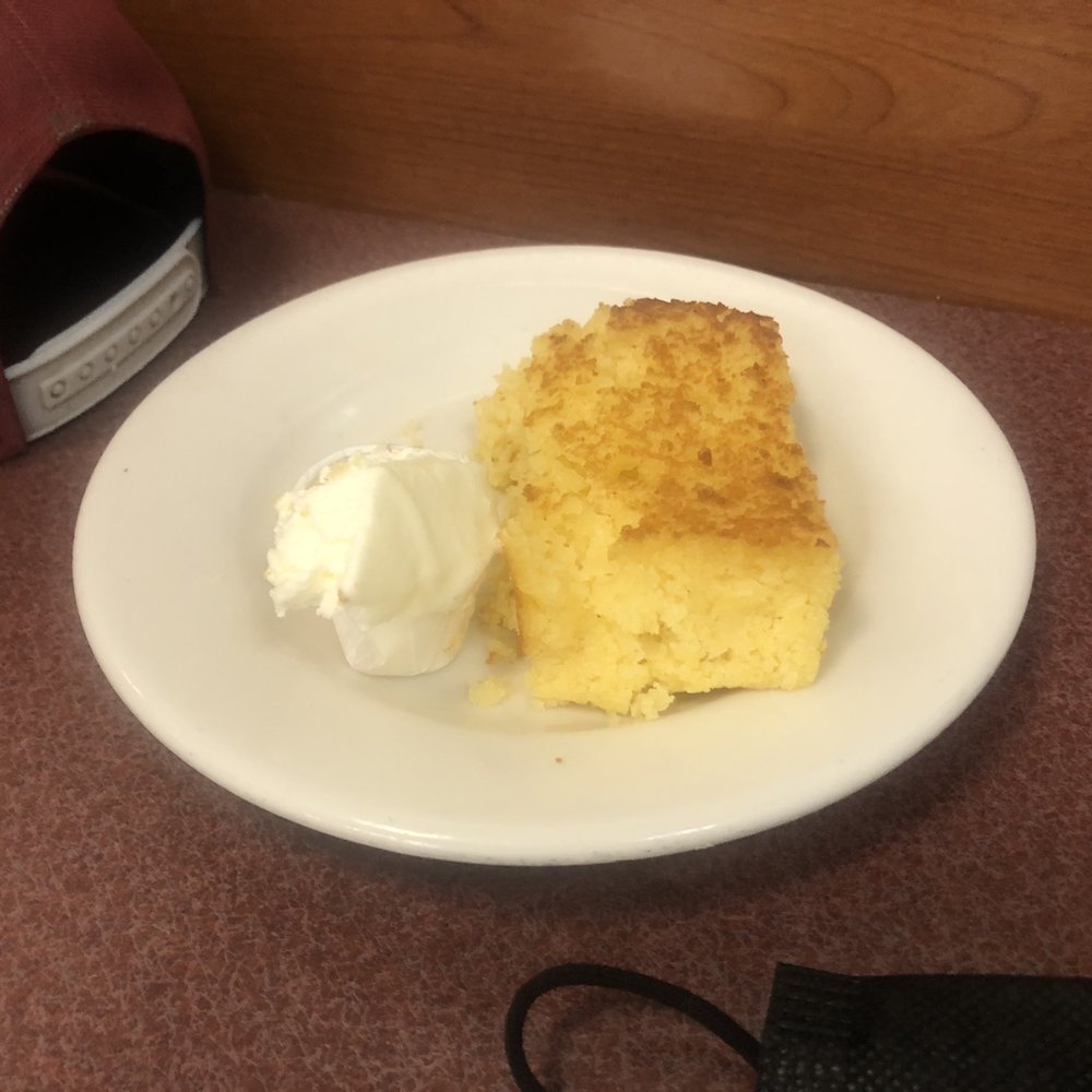 The Shack - What was left of the cornbread we devoured before I got to take a pic. Amazing - Breakfast & Brunch Near Me - Waterford, Connecticut The Shack - What was left of the cornbread we devoured before I got to take a pic. Amazing - Breakfast & Brunch Near Me - Waterford, Connecticut
