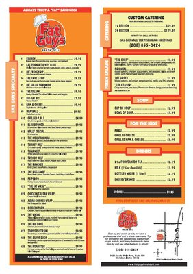 Menu photo 7 Fat Guy's Fresh Deli Meridian, ID Menu photo 7 Fat Guy's Fresh Deli Meridian, ID