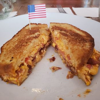 The American - Grilled Bacon & Pimento Sandwich - New American Near Me - Bainbridge, Georgia The American - Grilled Bacon & Pimento Sandwich - New American Near Me - Bainbridge, Georgia