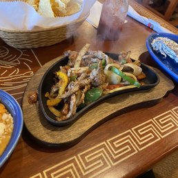 Sizzling Steak & Shrimp