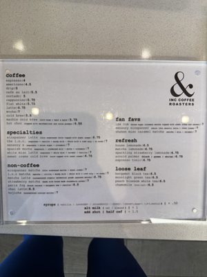 Menu photo 2 INC Coffee Roasters Huntington Beach, CA Menu photo 2 INC Coffee Roasters Huntington Beach, CA