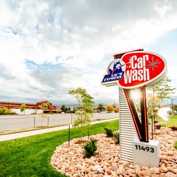 Vic’s Express Car Wash - Beautiful Rocky Mountain backdrop for the Vic's Monument sign - Car Wash Near Me - Littleton, Colorado Vic’s Express Car Wash - Beautiful Rocky Mountain backdrop for the Vic's Monument sign - Car Wash Near Me - Littleton, Colorado