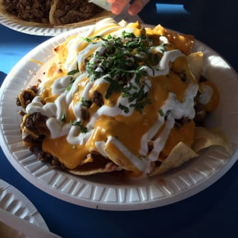 Super Taco - Nachos with carne asada - Mexican Near Me - Bakersfield, California