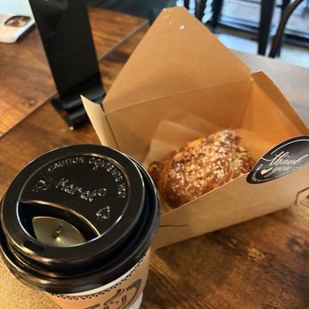 About a Cup - Almond Croissant - Coffee & Tea Near Me - Coral Springs, Florida