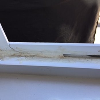 Tri Pointe Homes - poorly applied caulking to hide the broken window frame - Home Developers Near Me - San Ramon, California Tri Pointe Homes - poorly applied caulking to hide the broken window frame - Home Developers Near Me - San Ramon, California
