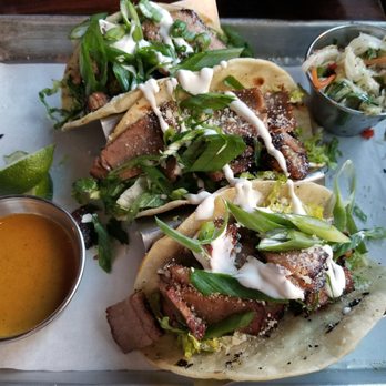 Queens Bully - Roosevelt ave tacos w pulled pork, spicy mustard dressing. Cole slaw. - Gastropubs Near Me - Forest Hills, New York Queens Bully - Roosevelt ave tacos w pulled pork, spicy mustard dressing. Cole slaw. - Gastropubs Near Me - Forest Hills, New York