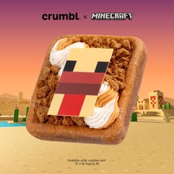 Crumbl - Davison - 8/31/26 - 9/5/26: Minecraft Cookie Butter Cookie