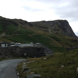 Honister Slate Mine - View up the ascent