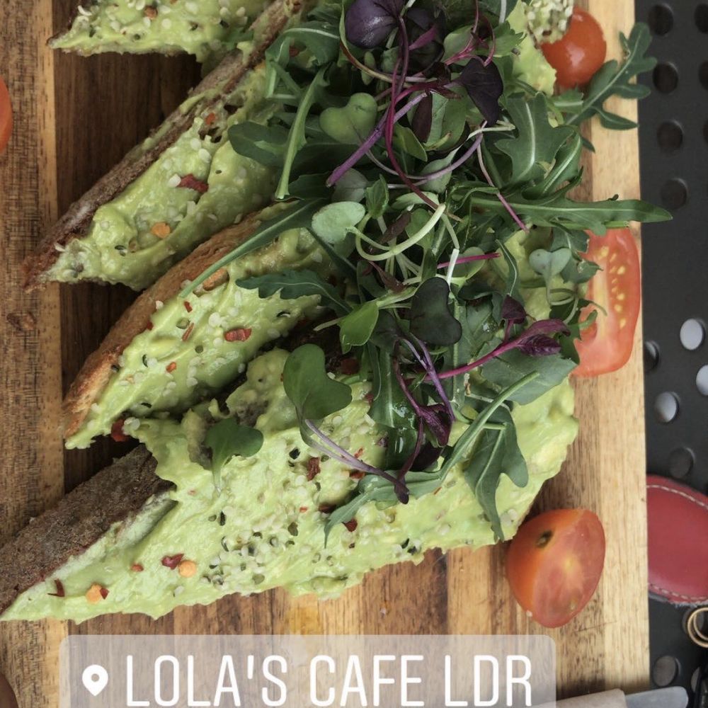 Lola's Cafe - Avocado Toast then - Coffee & Tea Near Me - Ladera Ranch, California