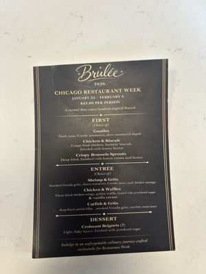 Menu photo 3 Brulee Chicago, IL