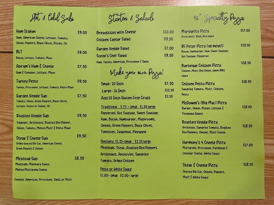 Menu photo 3 West Eden Pizza Bar Harbor, ME Menu photo 3 West Eden Pizza Bar Harbor, ME