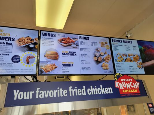 Menu photo 1 Krispy Krunchy Chicken & Pizza San Leandro, CA Menu photo 1 Krispy Krunchy Chicken & Pizza San Leandro, CA