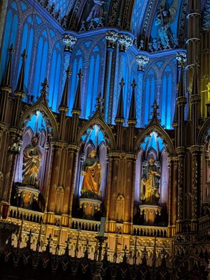 Notre-Dame Basilica of Montreal by null