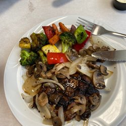 The Chop House Carrollton - Homestead sirloin, only seasoned with pepper..
