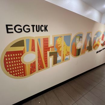 Egg Tuck - Egg Tuck Chicago Mural - interior - Breakfast & Brunch Near Me - Chicago, Illinois Egg Tuck - Egg Tuck Chicago Mural - interior - Breakfast & Brunch Near Me - Chicago, Illinois