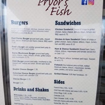 Pryor's Restaurant - Seafood Near Me - Otis Orchards, Washington Pryor's Restaurant - Seafood Near Me - Otis Orchards, Washington
