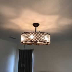 Invisible Handyman Services - New ceiling fan installation