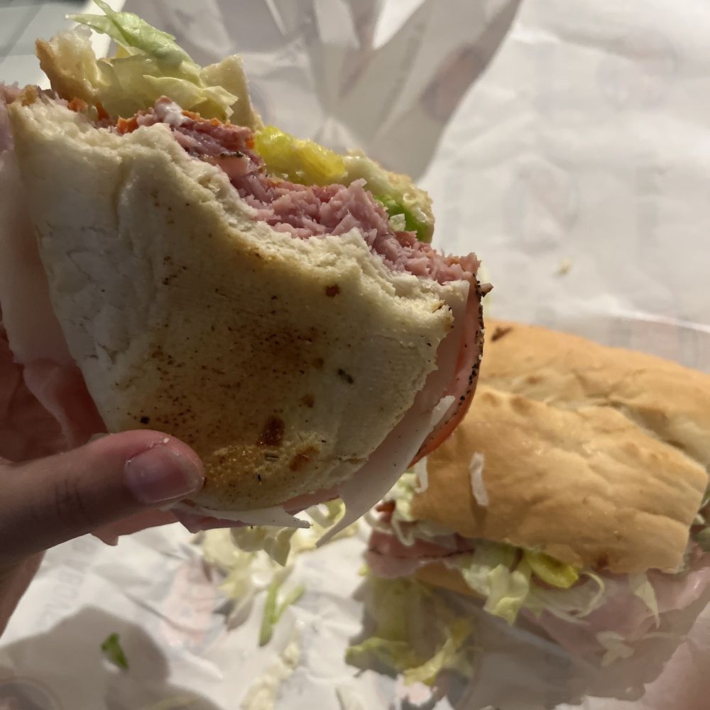 Jersey Mike's Subs - I only had 10 min before work so I was rushing, #13 The Original Italian - Delis Near Me - Del Mar, California Jersey Mike's Subs - I only had 10 min before work so I was rushing, #13 The Original Italian - Delis Near Me - Del Mar, California