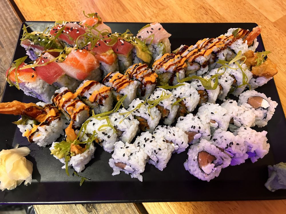 Food from Maki Mono Covington