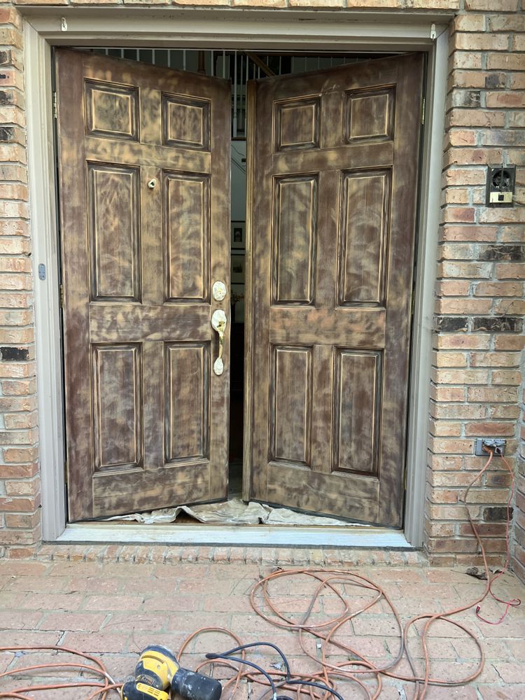 Slide of American Painting Restoration