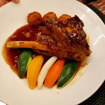 HAVEN Riverfront Restaurant & Bar - Lamb shank - New American Near Me - Edgewater, New Jersey