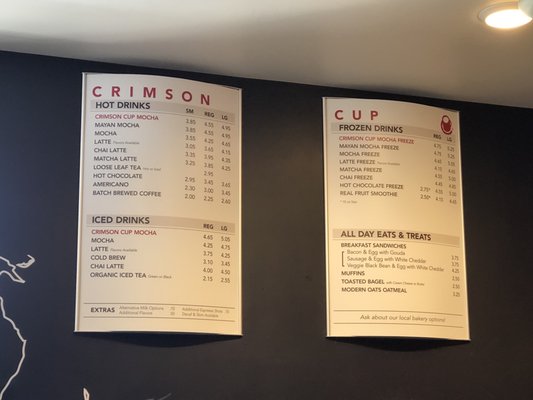 Menu photo 4 Crimson Cup Coffee and Tea Tallmadge, OH Menu photo 4 Crimson Cup Coffee and Tea Tallmadge, OH