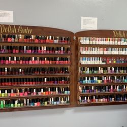 Paris Nails - Not a huge selection of color for pedicures