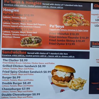 Brother Cluckers - Menu 1, March 2026 - Seafood Near Me - Kernersville, North Carolina