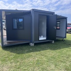 Ezee Up Container Homes - They fold out!