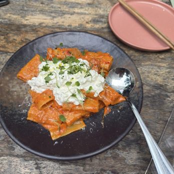 Jilli - Rigatoni alla kimchi vodka - Korean Near Me - San Francisco, California