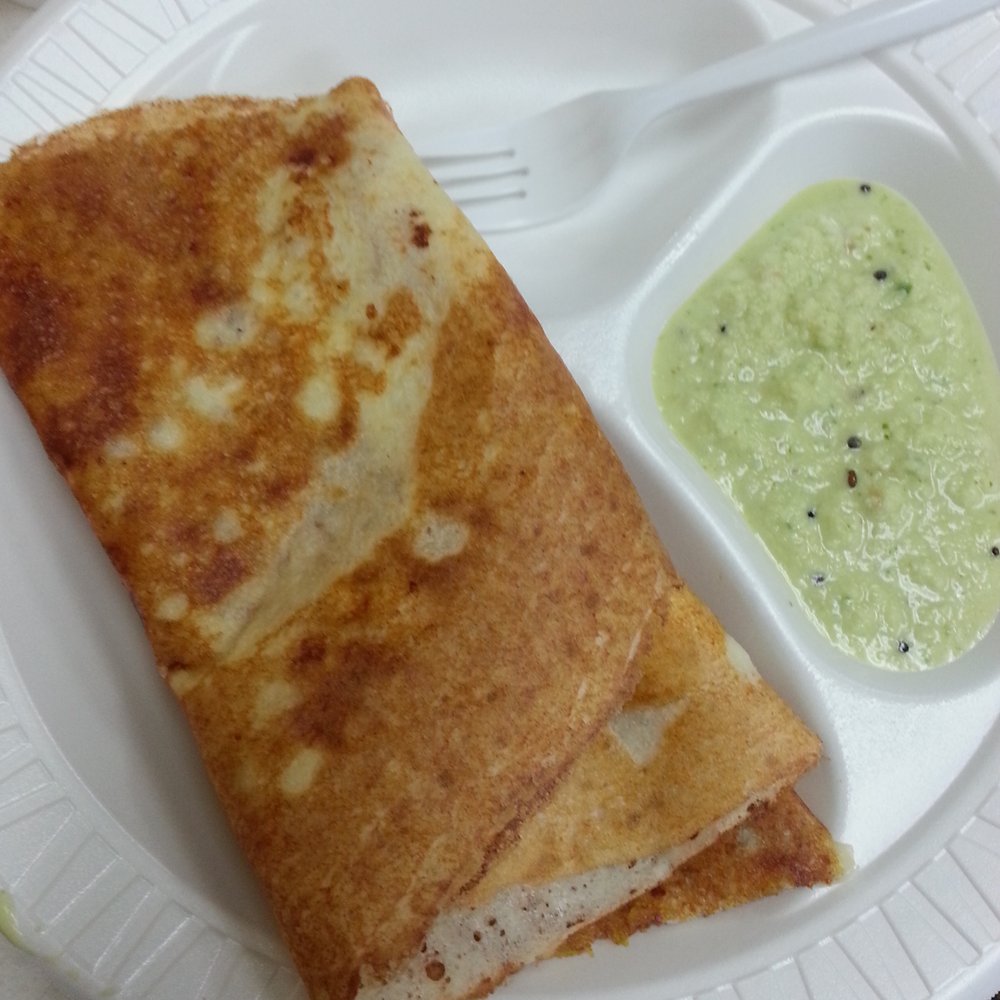 Dosa Hutt - Cheese dosa with coconut chutney - Indian Near Me - Flushing, New York