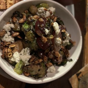 Whiskey Cake Kitchen And Bar - Fire Roasted Brussels Sprouts - New American Near Me - Stafford, Texas Whiskey Cake Kitchen And Bar - Fire Roasted Brussels Sprouts - New American Near Me - Stafford, Texas