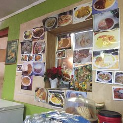 Las Tres Peñas - The menu