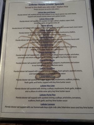 Menu photo 3 Lazy Lobster Seafood Restaurant Key Largo, FL Menu photo 3 Lazy Lobster Seafood Restaurant Key Largo, FL