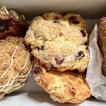 Elm Street Bakery - Molasses cookies Earl Grey blueberry scones and orange pistachio scones. - Pizza Near Me - East Aurora, New York Elm Street Bakery - Molasses cookies Earl Grey blueberry scones and orange pistachio scones. - Pizza Near Me - East Aurora, New York