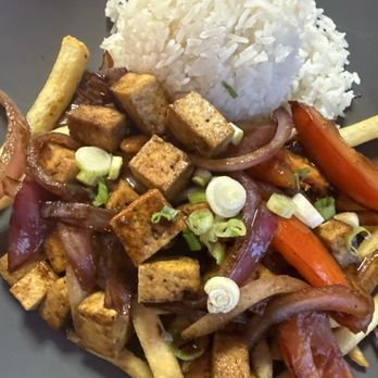 El Aji Peruano - Vegan saltado - Peruvian Near Me - Banning, California El Aji Peruano - Vegan saltado - Peruvian Near Me - Banning, California