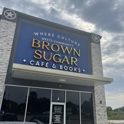 Brown Sugar Cafe and Books - Outdoor sign