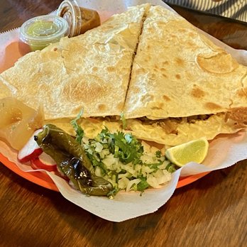 The Taco Shrimp - Carnitas quesadilla - Beer, Wine & Spirits Near Me - Hemet, California The Taco Shrimp - Carnitas quesadilla - Beer, Wine & Spirits Near Me - Hemet, California