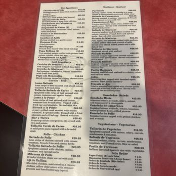 Mi Lindo Perú - menu - Peruvian Near Me - San Francisco, California Mi Lindo Perú - menu - Peruvian Near Me - San Francisco, California