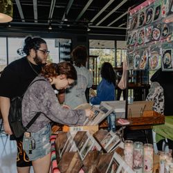 Treehouse Dispensary - Local artist White Rabbit Ink set up at Treehouse's 2024 420 event!