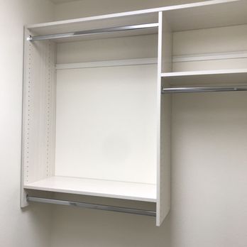 Custom Closet Systems - Adjustable bars for various heights - Home Organization Near Me - Las Vegas, Nevada
