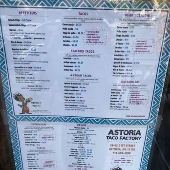 Astoria Taco Factory - Tacos Near Me - Astoria, New York Astoria Taco Factory - Tacos Near Me - Astoria, New York