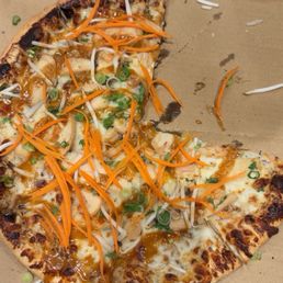 Pad Thai Pizzas